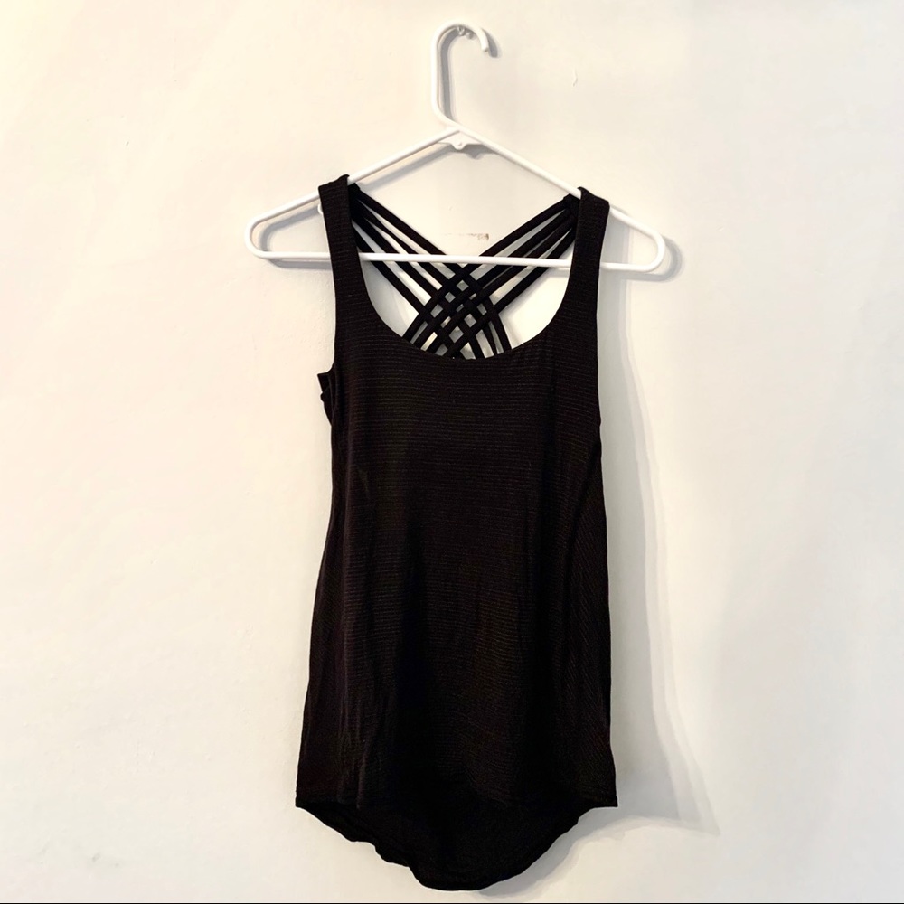 Lululemon Wild Tank Black Size 6